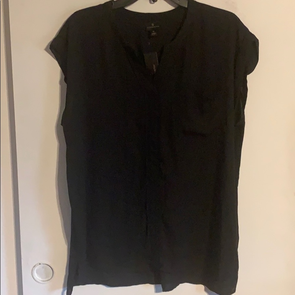 Worthington XL black short sleeved shirt